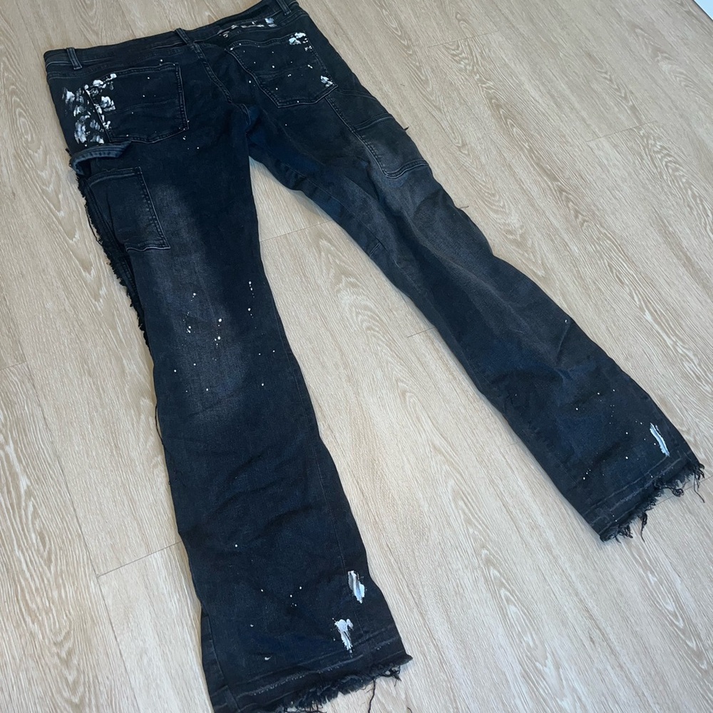 Stacked Jeans